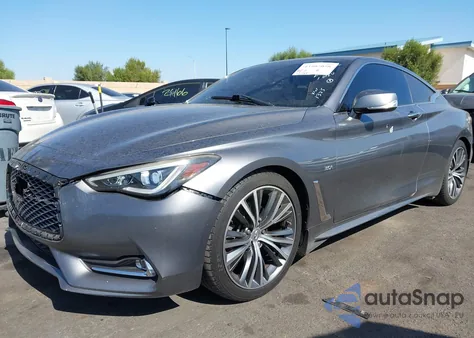 2018 Infiniti Q60 3.0T Luxe from USA, damaged, VIN JN1EV7EK0JM341325